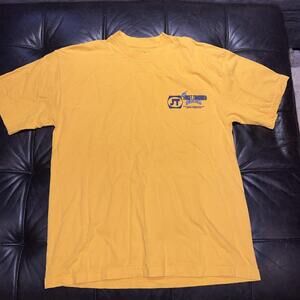 Justin Timberlake The Forget Tomorrow World Tour Yellow Concert T Shirt L